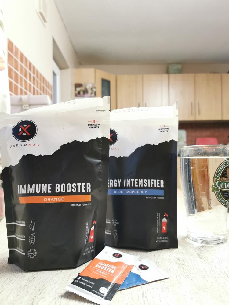 Immune Booster: Orange 15 count - Customer Photo From James Maloney