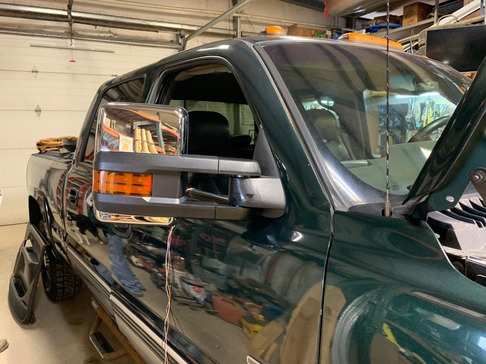 1999 - 2002 GM Tow Mirrors - Customer Photo From Chris Geiger