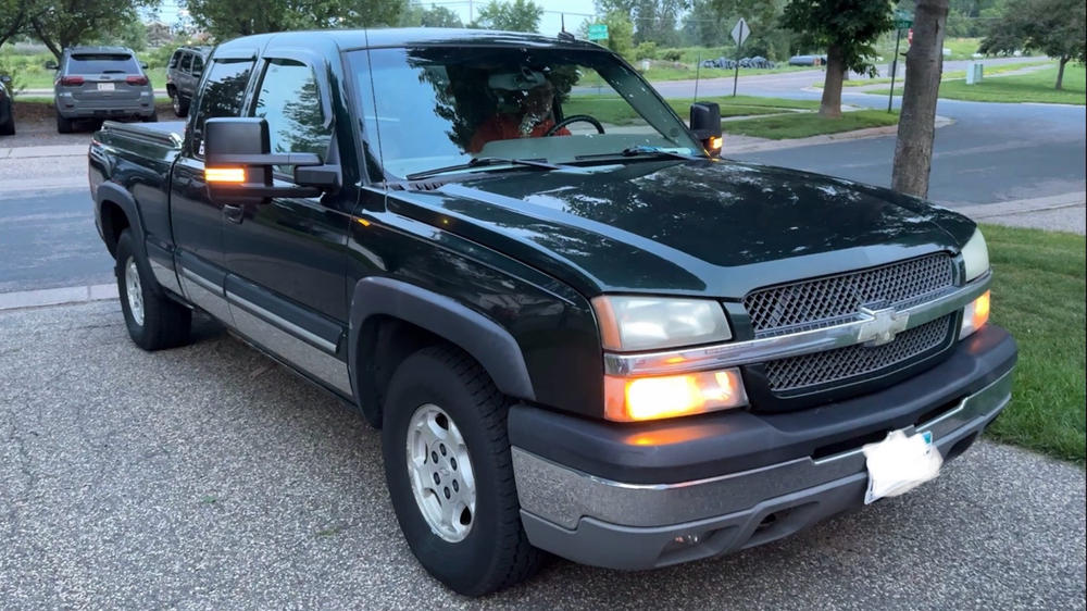 2003 - 2007 Classic GM Tow Mirrors - Customer Photo From Tony Fischer
