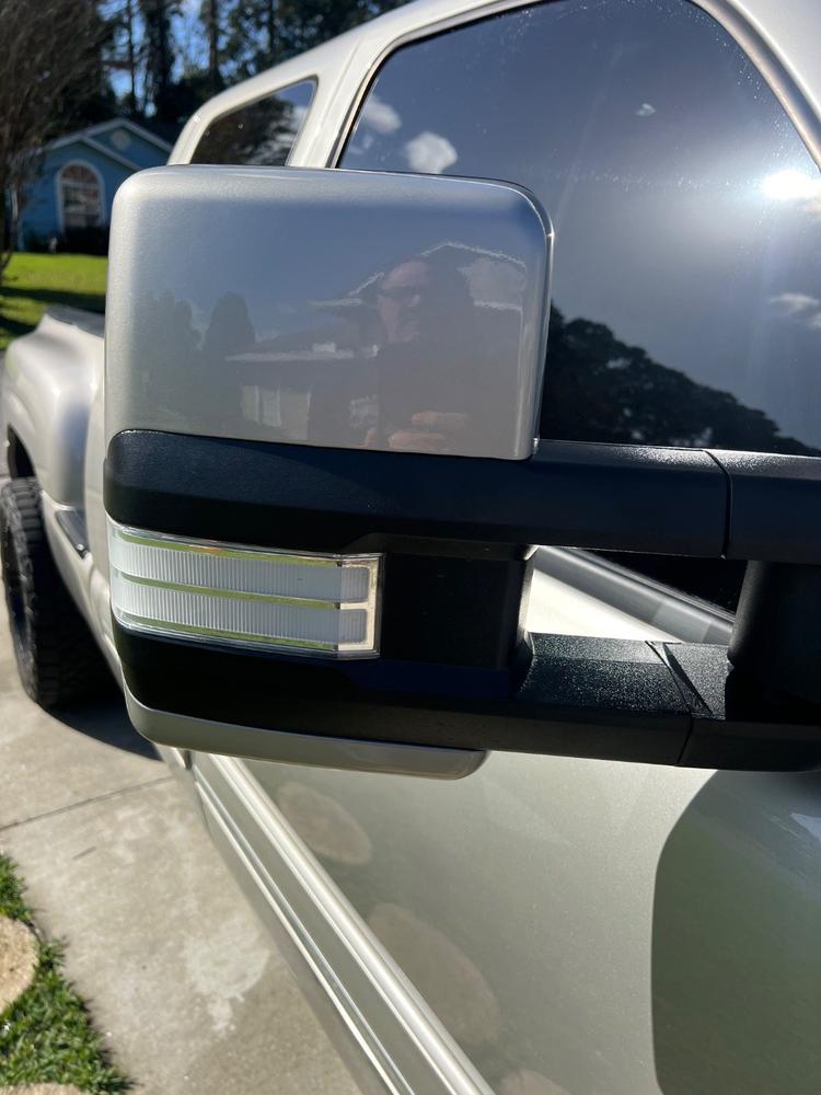 2003 - 2007 Classic GM Tow Mirrors - Customer Photo From thomas gardner