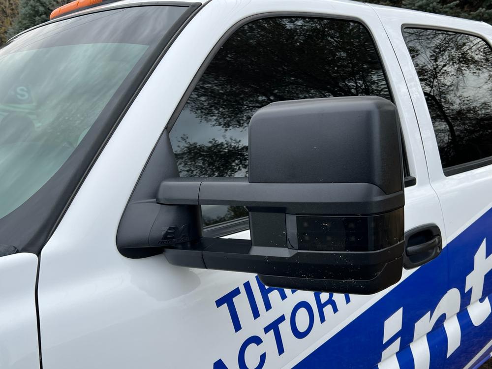 2003 - 2007 Classic GM Tow Mirrors - Customer Photo From Colton Cook