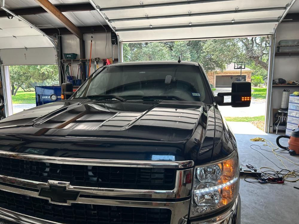 2007.5 - 2013 GM Tow Mirrors - Customer Photo From Matthew Stone