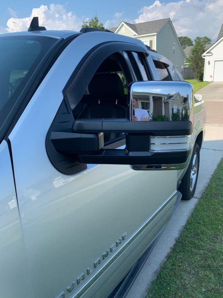2007.5 - 2013 GM Tow Mirrors - Customer Photo From Jeremy Jacobs