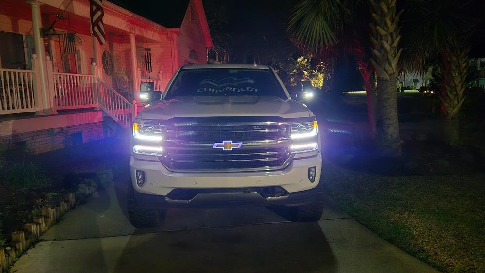 2015 - 2019 New Style GM Tow Mirrors - Customer Photo From TYLER MCGUIRE