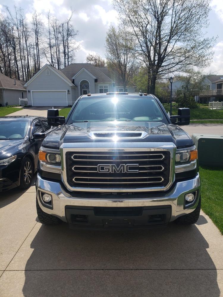 2015 - 2019 New Style GM Tow Mirrors - Customer Photo From Anthony Lindsey