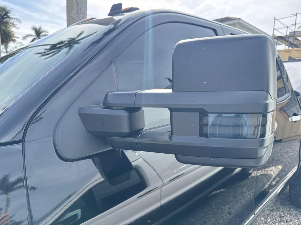 2015 - 2019 New Style GM Tow Mirrors - Customer Photo From Ricky J Lane