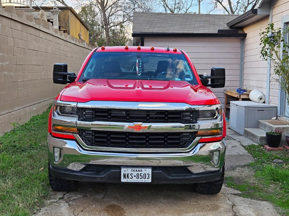 2015 - 2019 New Style GM Tow Mirrors - Customer Photo From Nathan Stone