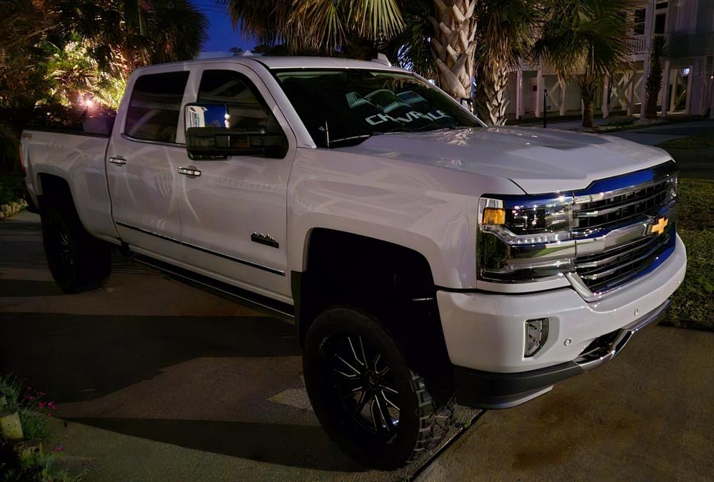 2015 - 2019 New Style GM Tow Mirrors - Customer Photo From TYLER MCGUIRE