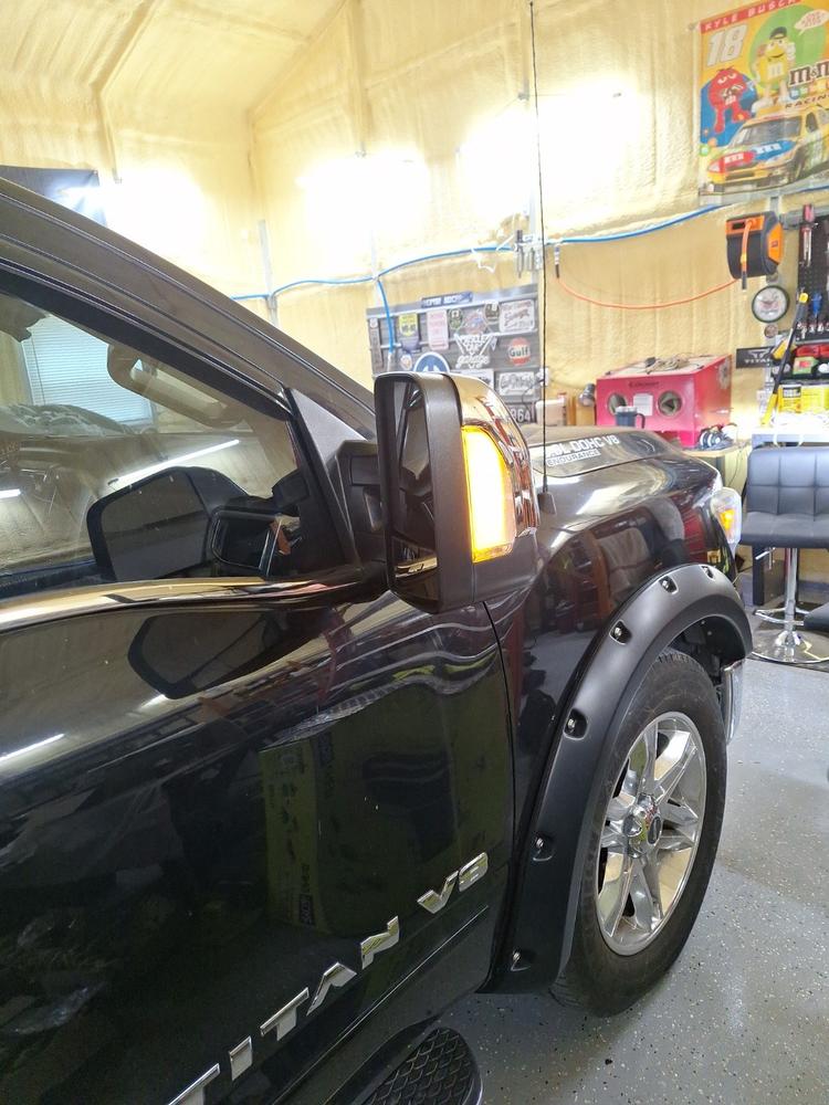 Dual Function Nissan Titan Wiring Harness (Running Light & Signal) - Customer Photo From JAMES WISE