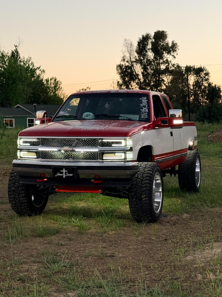 Tow Mirror Switchback Marker Lights | 2014-2019 Chevy Silverado & GMC Sierra - Customer Photo From Kevin Holman