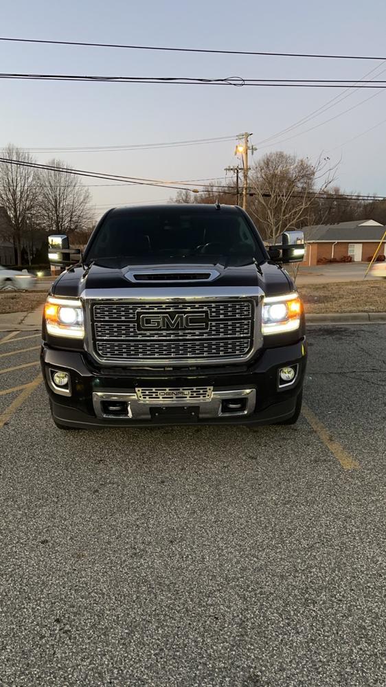 LED Switchback GM Tow Mirror Marker Lights - Customer Photo From Luis Anorve
