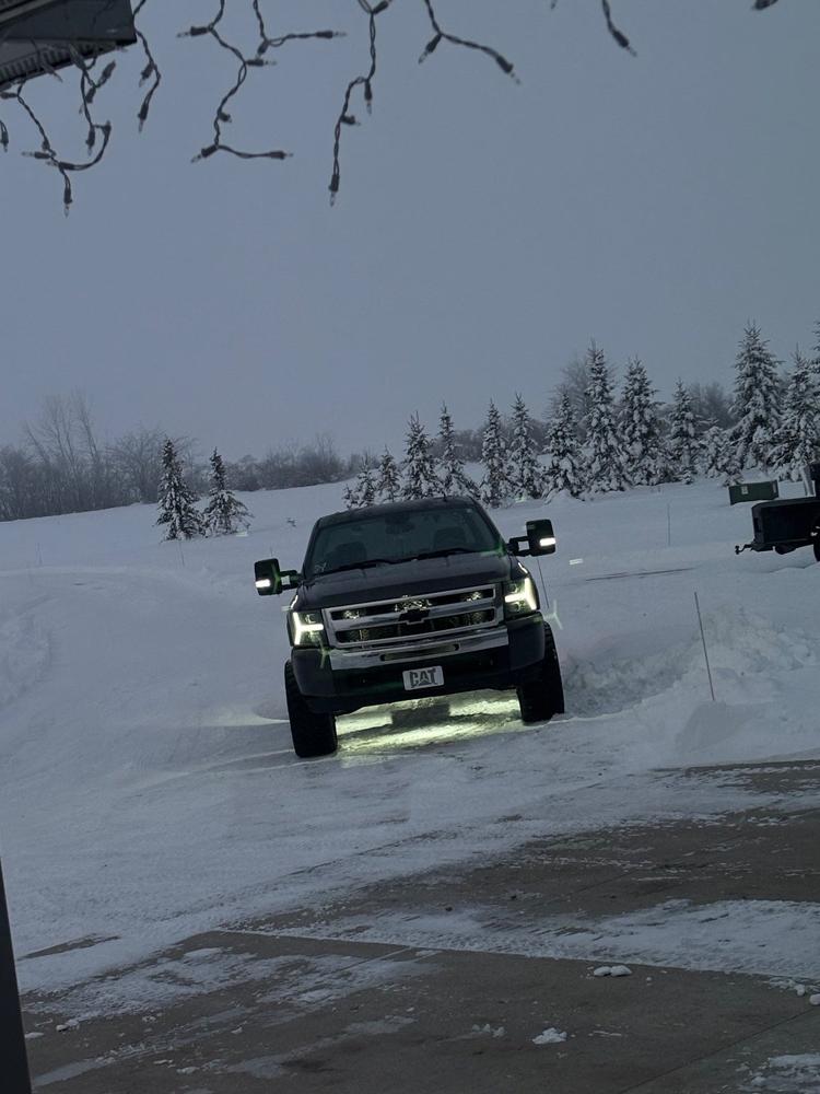 Tow Mirror Switchback Marker Lights | 2014-2019 Chevy Silverado & GMC Sierra - Customer Photo From Aiden Wehrmann