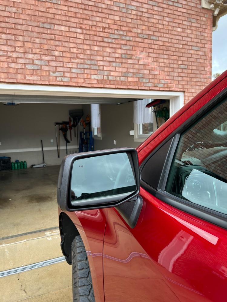 2019-2026 Chevy Silverado 1500 Power Folding Small Sport Mirrors - Customer Photo From Ronny Horton