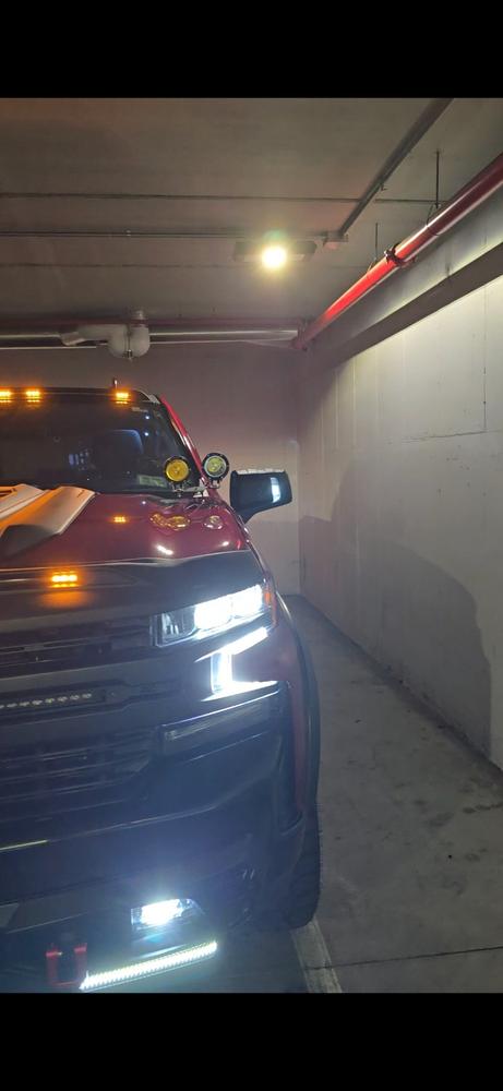 2019-2026 Chevy Silverado 1500 Power Folding Small Sport Mirrors - Customer Photo From Carlos Rivera