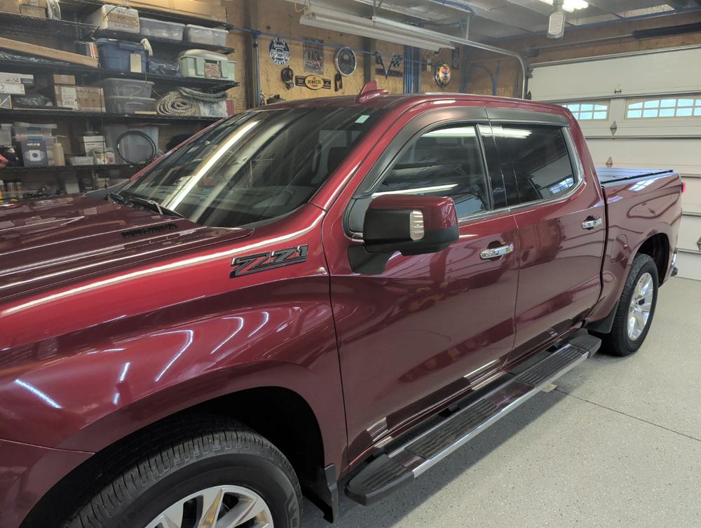 2019+ GM Small Mirror Caps - Silverado & Sierra - Customer Photo From James Estes