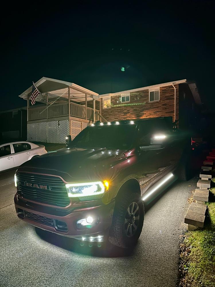 2023+ Style Ram Tow Mirrors | 2019-2022 Dodge Ram 2500/3500 - Customer Photo From Johnathon Wargo