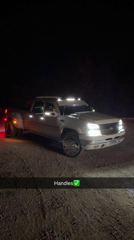 ION Series LED Door Handles | 1999-2007 Chevy Silverado/GMC Sierra & SUVs - Customer Photo From Jackie Hodgson