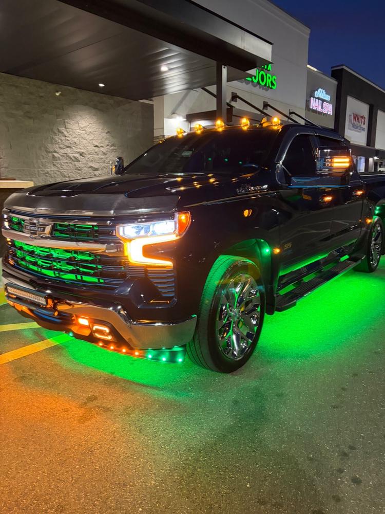 ION Series LED Door Handles | 2019-2026 Chevy Silverado & GMC Sierra 1500 - Customer Photo From Kevin Kearns