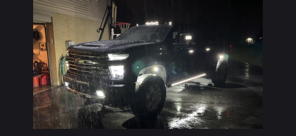 ION Series LED Door Handles | 2020-2026 Chevy Silverado & GMC Sierra 2500/3500 HD - Customer Photo From Percy Reynolds