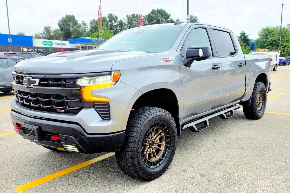 Amber DRL/Park Light Override Mod | 2022-2026 Silverado & Sierra 1500 - Customer Photo From Daniel Cook