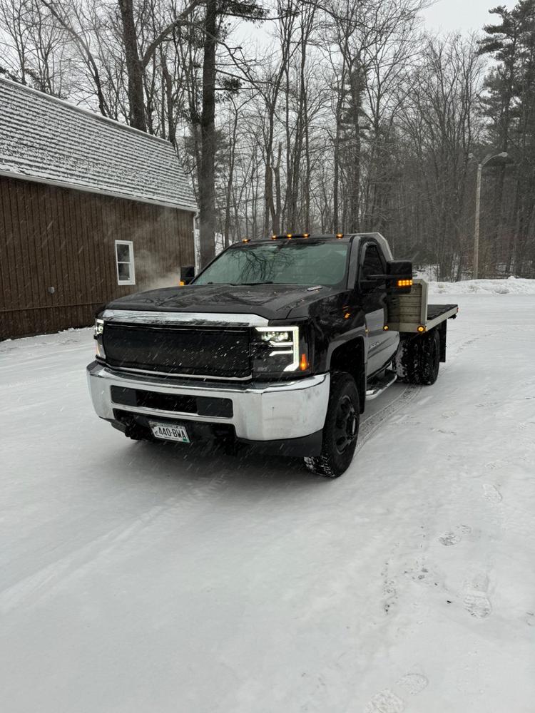VX4 LED Headlights | 2015-2019 Chevy Silverado 2500/3500 HD - Customer Photo From Ben LaBrecque