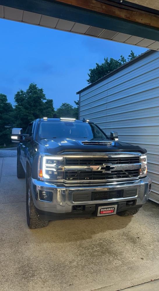 VX4 LED Headlights | 2015-2019 Chevy Silverado 2500/3500 HD - Customer Photo From Tyler DiCioccio