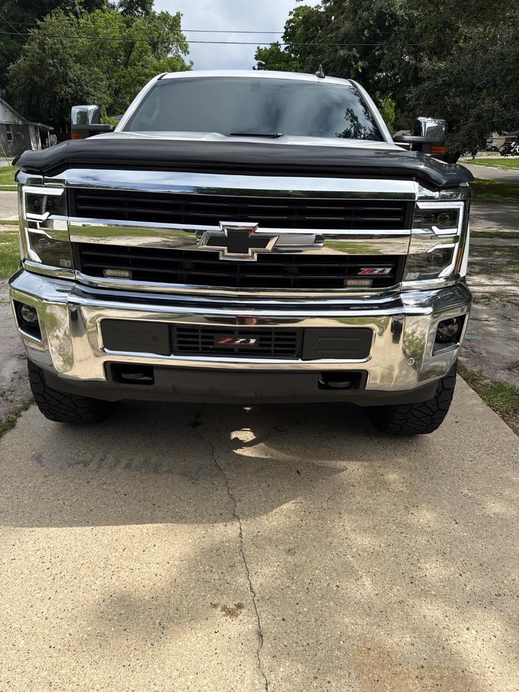 VX4 LED Headlights | 2015-2019 Chevy Silverado 2500/3500 HD - Customer Photo From Kevin Holtzclaw
