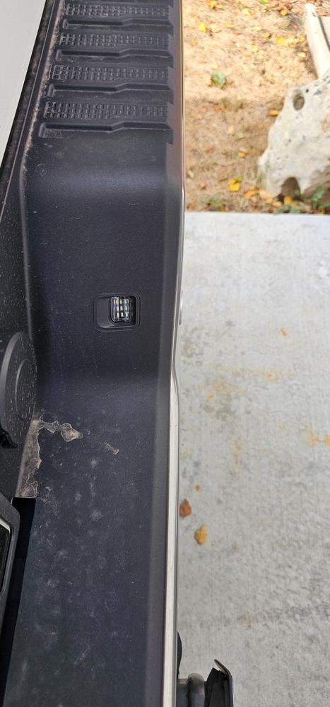 Chevy Silverado/GMC Sierra 2500/3500 (2020-2026) LED License Plate Lights - Customer Photo From christopher keeling