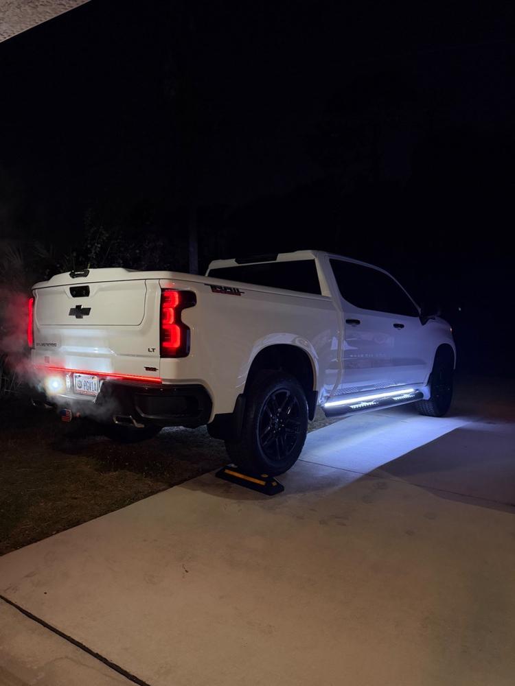Chevy Silverado/GMC Sierra 1500 (2019-2026) LED License Plate Lights - Customer Photo From Danny Klausner
