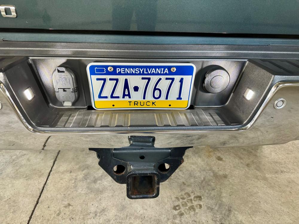 Chevy Silverado/GMC Sierra (2014-2019) LED License Plate Lights - Customer Photo From Christopher Weaver