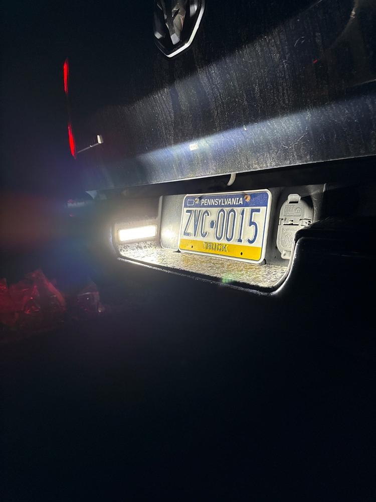 Dodge Ram 1500 (2019-2024) LED License Plate Lights - Customer Photo From Blake Meinhardt