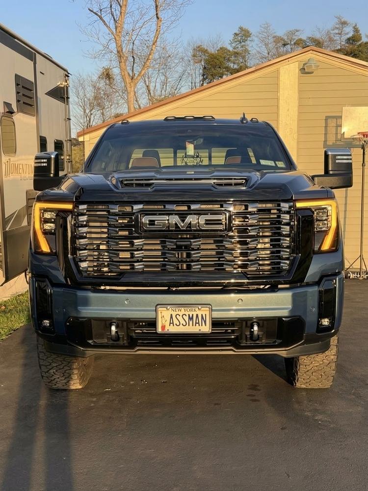 Amber DRL/Park Light Override Mod | 2024-2026 Silverado & Sierra 2500/3500 - Customer Photo From Edward Billings