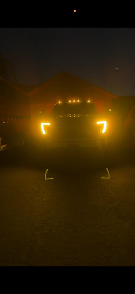 Amber DRL/Park Light Override Mod | 2024-2026 Silverado & Sierra 2500/3500 - Customer Photo From Jack Muller