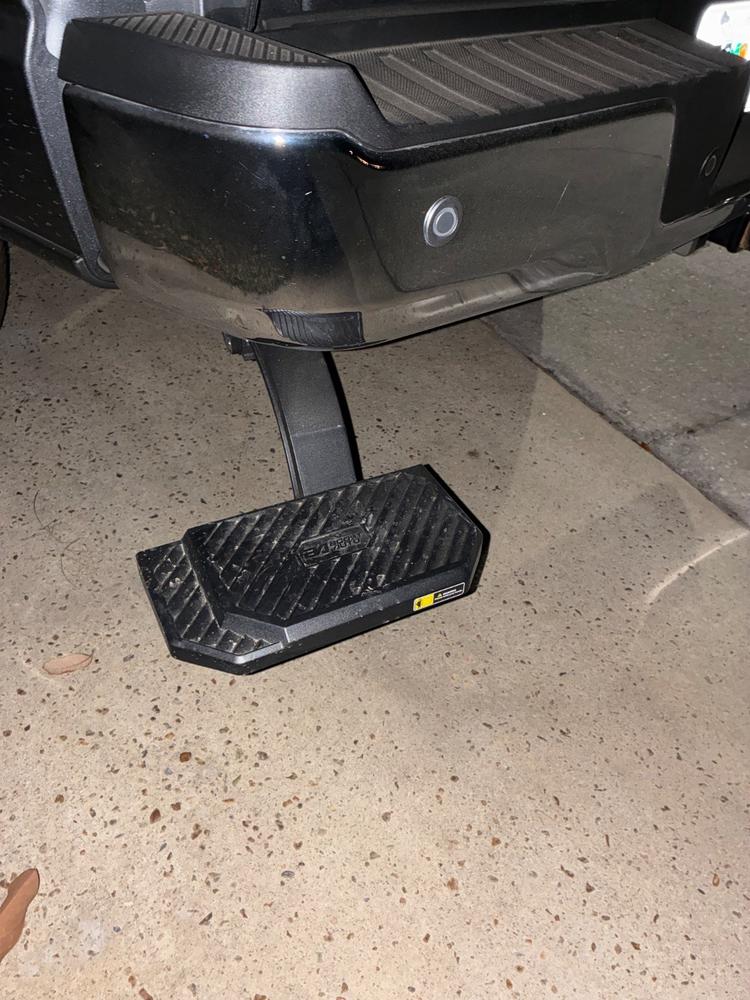 Ford F-150 (2021-2026) Retractable Bed Step - Customer Photo From James Russell