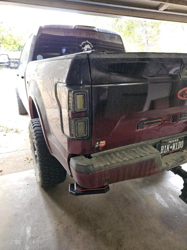 Ford F-150 (2015-2020) Retractable Bed Step - Customer Photo From Michael Alberthal
