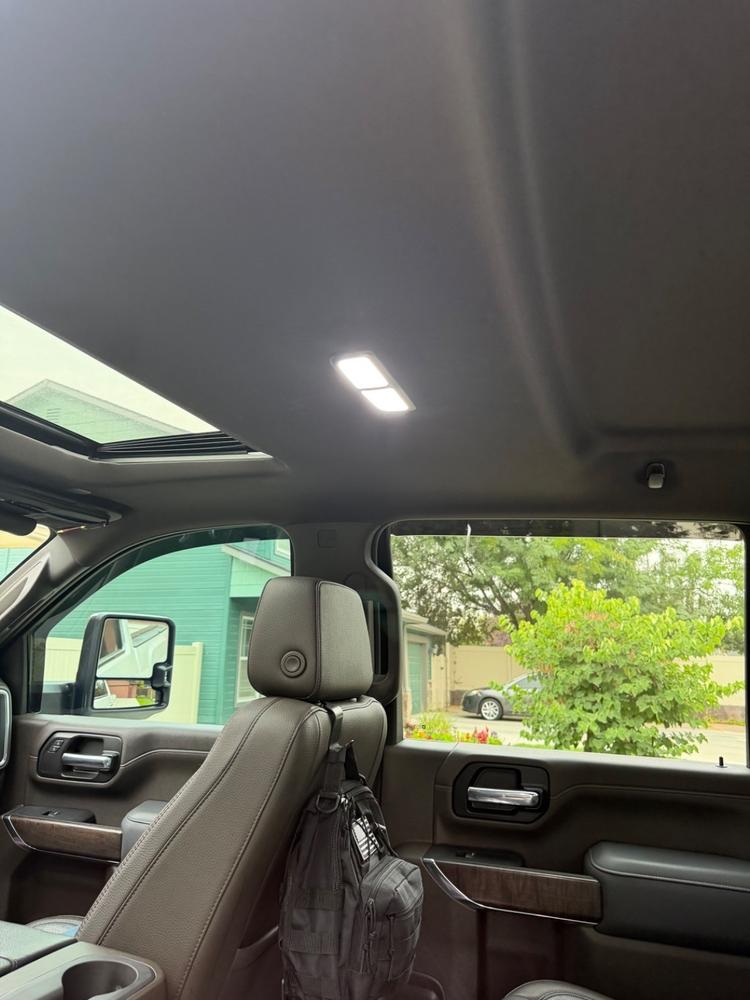 Rear Interior Dome Light | 2019–2026 Chevy Silverado & GMC Sierra - Customer Photo From Brian Gorman