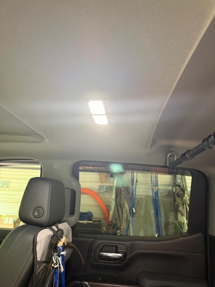 Rear Interior Dome Light | 2019–2026 Chevy Silverado & GMC Sierra - Customer Photo From Carl Ferioli