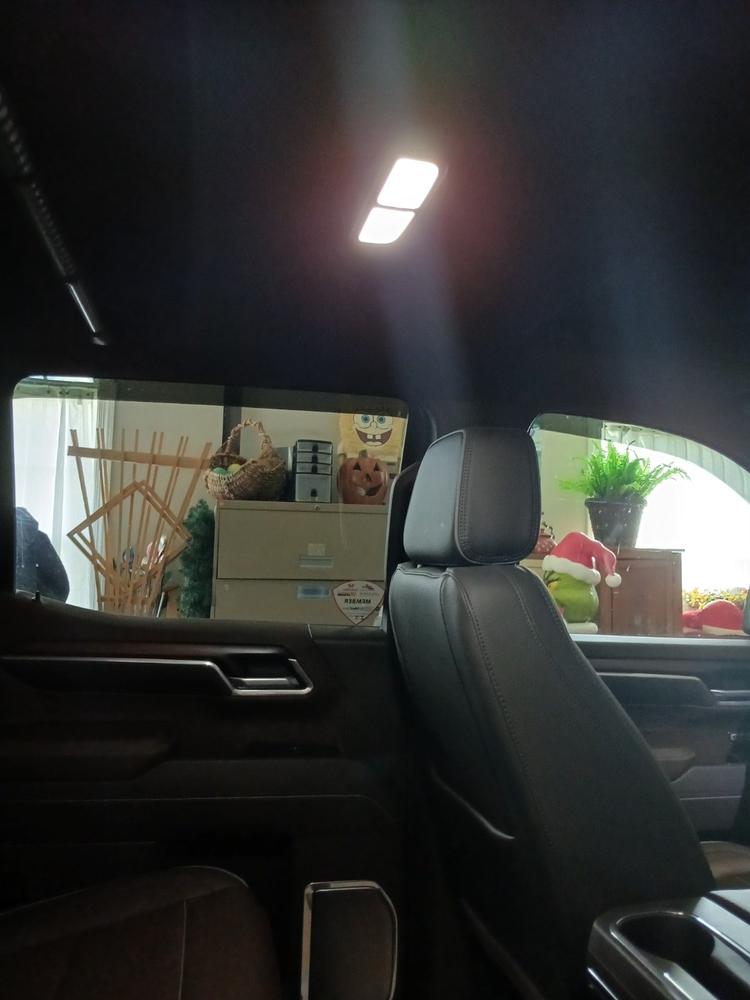 Rear Interior Dome Light | 2019–2026 Chevy Silverado & GMC Sierra - Customer Photo From Don Thompson