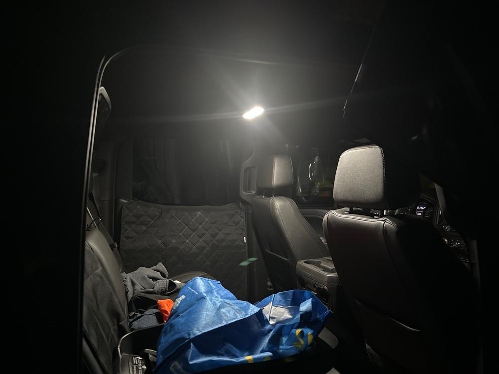 Rear Interior Dome Light | 2019–2026 Chevy Silverado & GMC Sierra - Customer Photo From Matthew Hart