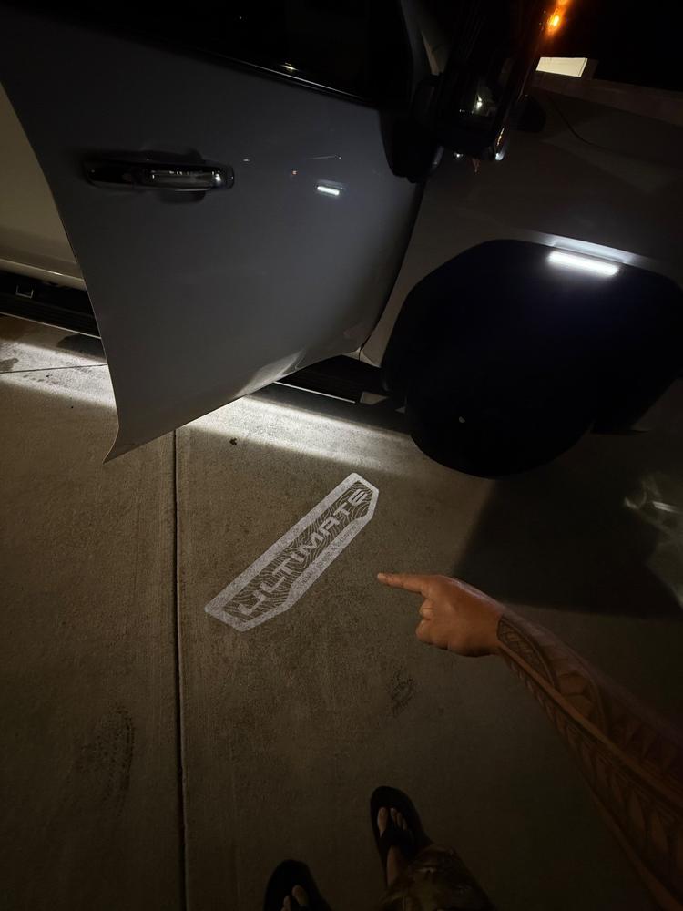 Factory Power Running Board Light Mod | 2019–2026 Chevy Silverado & GMC Sierra - Customer Photo From Chaden Micah Kaleikaumakanakaimalu Vinluan