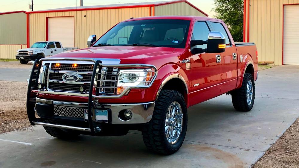 Ford F150 (2007-2014) New Style Tow Mirrors - Customer Photo From Zachary Newsom