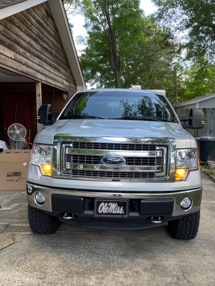 Ford F150 (2007-2014) New Style Tow Mirrors - Customer Photo From Robert Bomar 