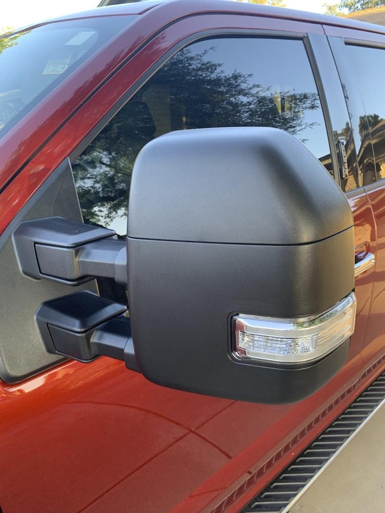 2015 2020 Ford Tow Mirrors (F150) Free Shipping Boost Auto