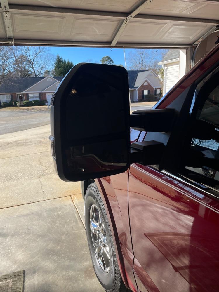 Ford F150 (2015-2020) New Style Tow Mirrors - Customer Photo From Rick Mays