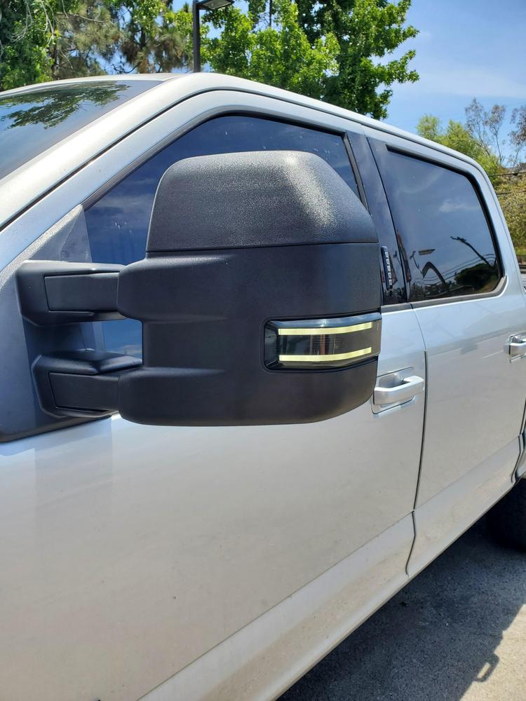 2015 2020 Ford Tow Mirrors (F150) Free Shipping Boost Auto Parts