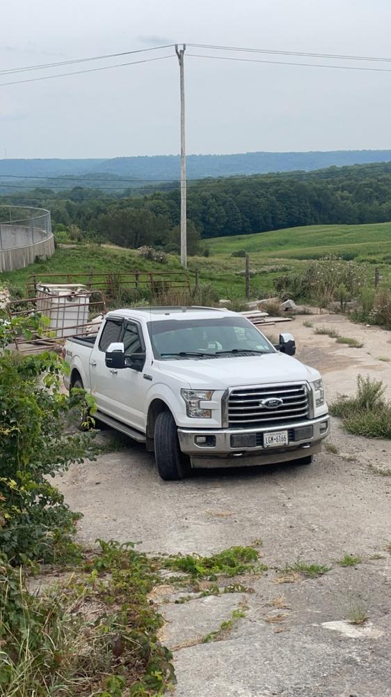 Ford F150 (2015-2020) New Style Tow Mirrors - Customer Photo From Justice L Maciejko