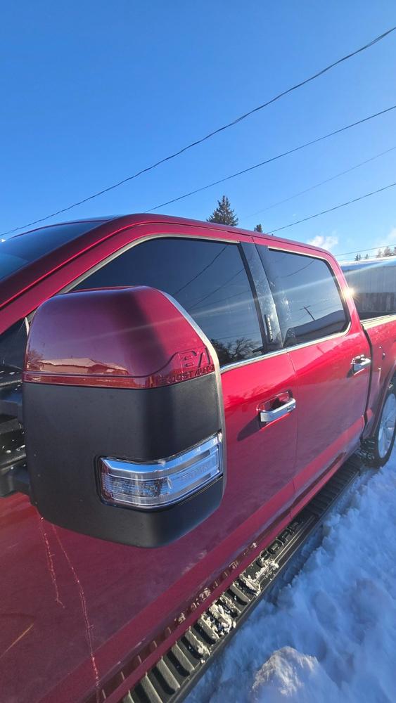 Ford F150 (2015-2020) New Style Tow Mirrors - Customer Photo From Derek King