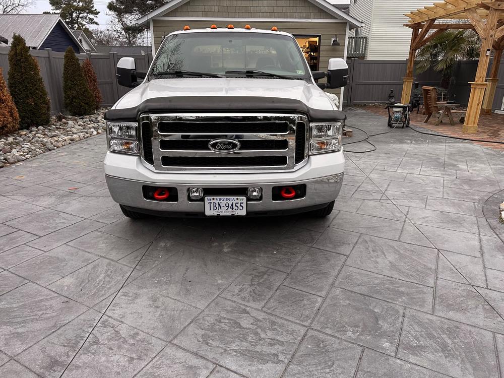 Ford F250/F350/F450/F550 Superduty (2002-2007) New Style Tow Mirrors - Customer Photo From Charles Double