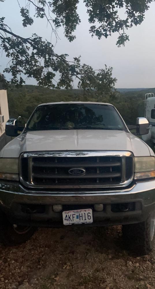 Ford F250/F350/F450/F550 Superduty (2002-2007) New Style Tow Mirrors - Customer Photo From Orin Strong