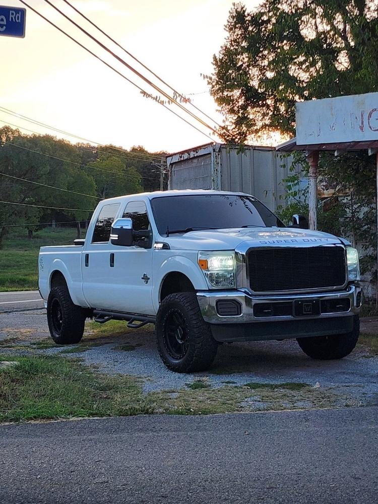 Ford F250/F350 Superduty (2008-2016) New Style Tow Mirrors - Customer Photo From David Bockoven 